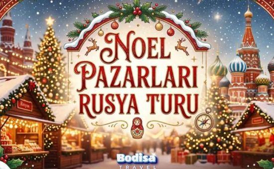 Noel Pazarları Rusya Turu | 4 Gece - 5 Gün | Ajet ile (VKO-LED)