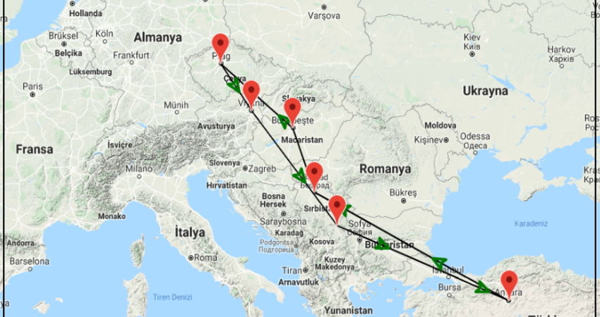 Otobüsle • Baştanbaşa Orta Avrupa Turu • 6 Gece 8 Gün (2025)