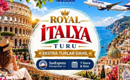 Royal İtalya Turu  |  İzmir Çıkışlı  |  Ekstra Turlar Dahil  |  7 Gece - 8 Gün  |  SunExpress ile